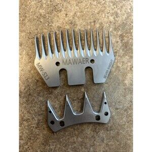 Mawaer Professional 13 Tooth Pet & Livestock Shearing Blades Llama Alpaca Farm